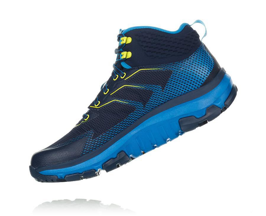 Botas De Montaña Hoka One One Hombre - Toa Gore-Tex - Azul Marino - GAJ514273